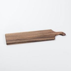 Acacia Wood Cutting/ Charcuterie Board - Long (Color: Brown, Material: Acacia Wood)